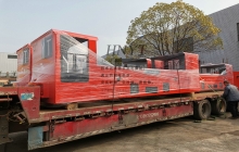 廣西3臺改造完的8噸雙司機室防爆電機車整車發(fā)貨