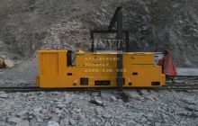 廣西定制8噸超窄軌蓄電池電機車反饋視頻