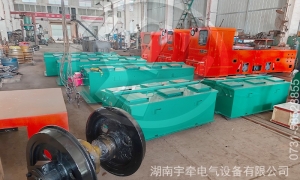 一批8噸蓄電池湘潭電機車及配套配件出口海外